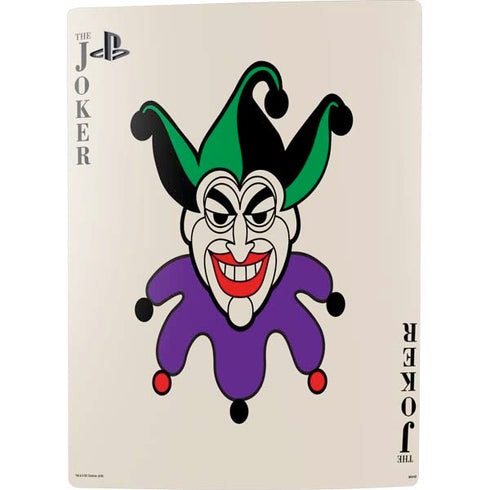 DC Comics The Joker Calling Card PS5 Digital Edition Console Skin